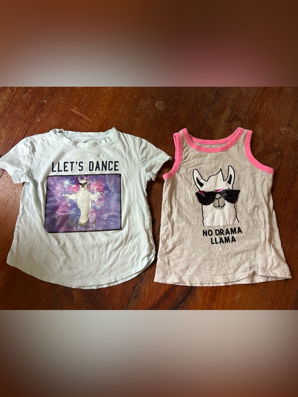 Gap Kids Llama Graphic Tank Top & shirt